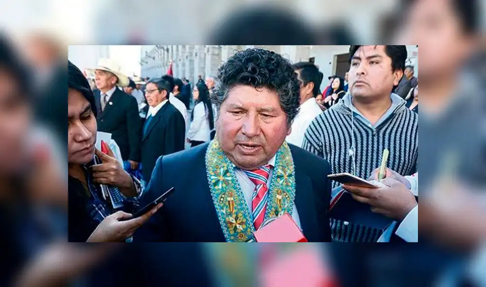 Alcalde de Caylloma sostiene que Elmer Cáceres debería ser el próximo gobernador de Arequipa [VIDEO]