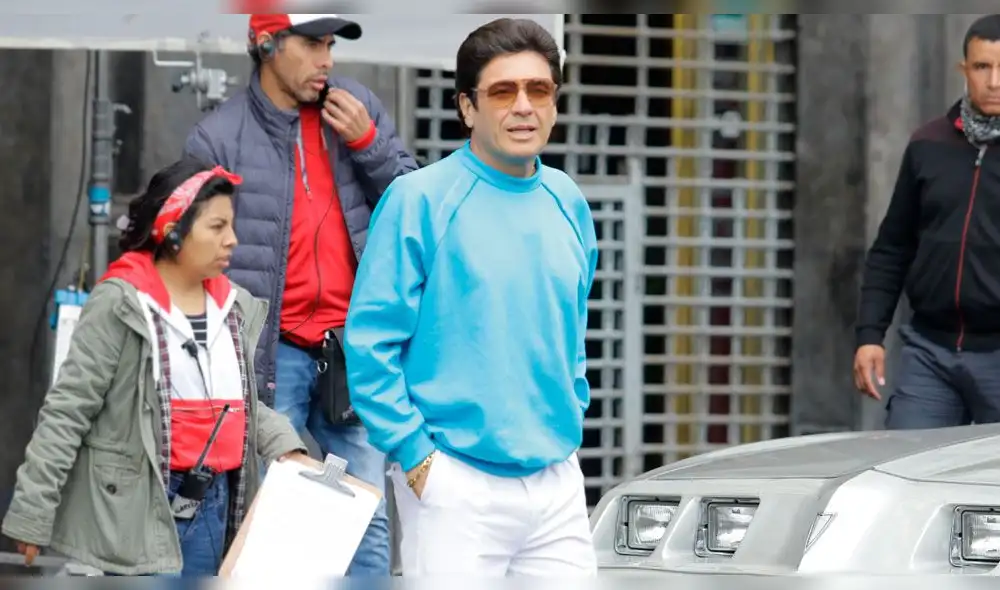 Lucho Cáceres interpreta a Hector Lavoe en El Día de mi Suerte Foto: archivo Lucho Cáceres interpreta a Hector Lavoe en El Día de mi Suerte Foto: archivo