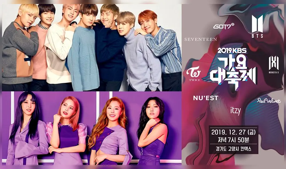 Se confirmaron la presencia de 24 artistas Kpop en el KBS Gayo Daechukjae 2019.