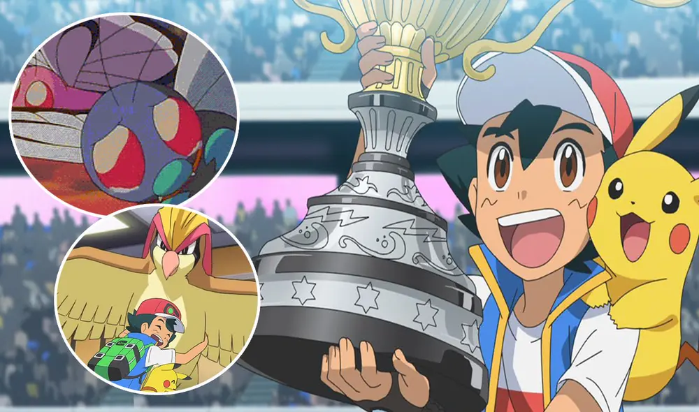 Ash Ketchum de Pueblo Paleta logró ser el mejor entrenador. Foto: composición LR/TV Tokyo