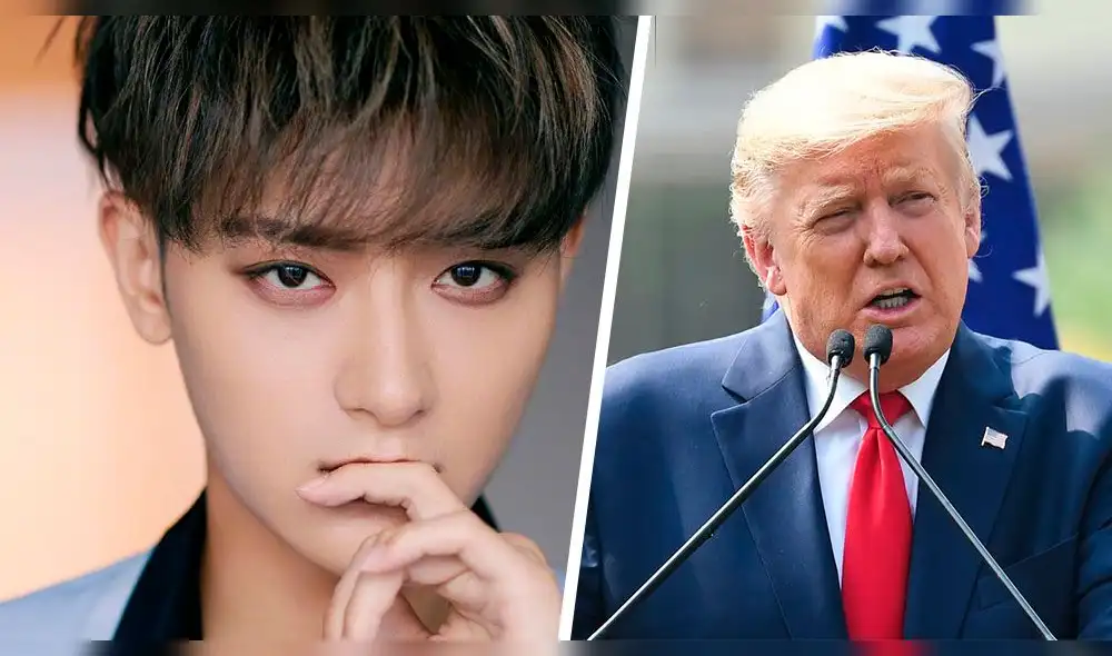 Tao, cantante chino con millones de seguidores en Weibo, se enfrentó al presidente de los Estados Unidos. Tao, cantante chino con millones de seguidores en Weibo, se enfrentó al presidente de los Estados Unidos.