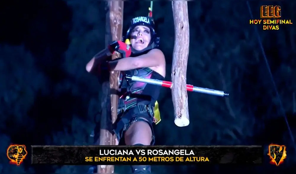 Rosángela Espinoza se molesta con Mathías Brivio en "Esto es Guerra"