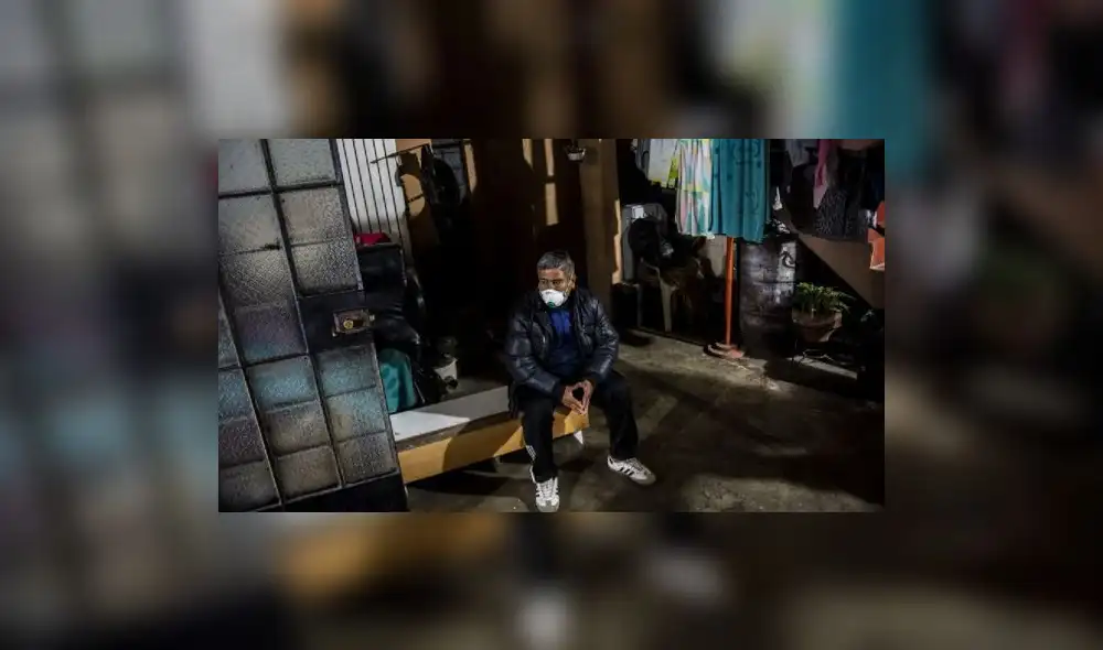 Juan Díaz contó el drama de su familia. Créditos: AFP.