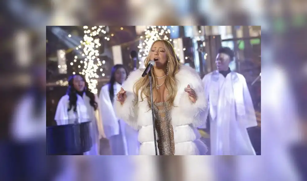 Mariah Carey se reivindica en el Times Square