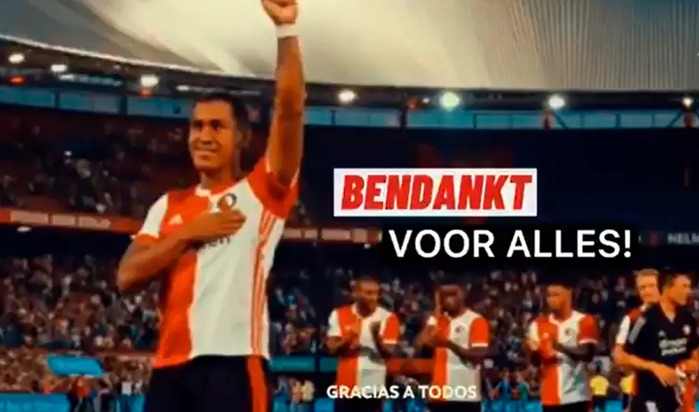 Renato Tapia se despide de Países Bajos tras fichar por el Celta de Vigo. Foto: Twitter Renato Tapia