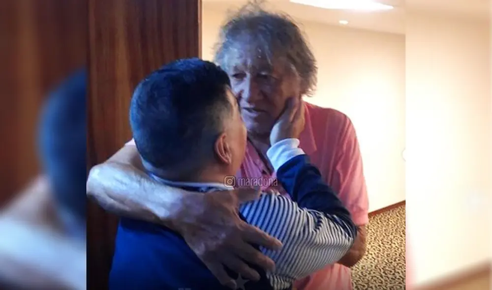 Diego Maradona dedicó sentidas palabras al 'Trinche' Carlovich. | Foto: Instagram de Maradona. Diego Maradona dedicó sentidas palabras al 'Trinche' Carlovich. | Foto: Instagram de Maradona.