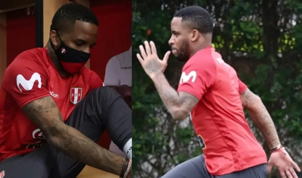 Jefferson Farfán llegó a Perú.