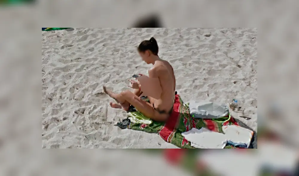 Google Maps: Usuarios sorprendidos por imagen sin censura de joven en topples [FOTOS]