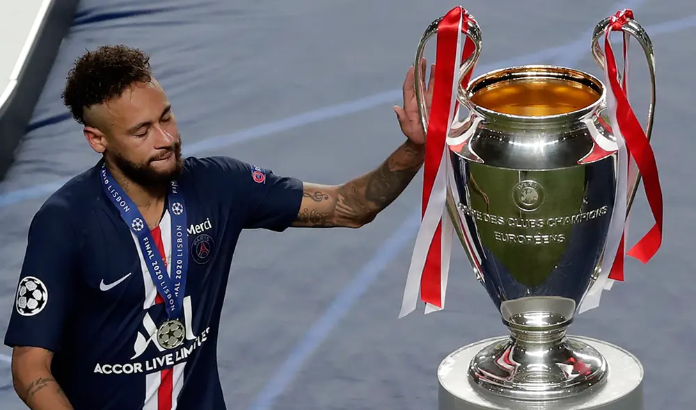 Neymar rompió en llanto tras perder la final de la Champions League 2020. (FOTO: AFP). Neymar rompió en llanto tras perder la final de la Champions League 2020. (FOTO: AFP).