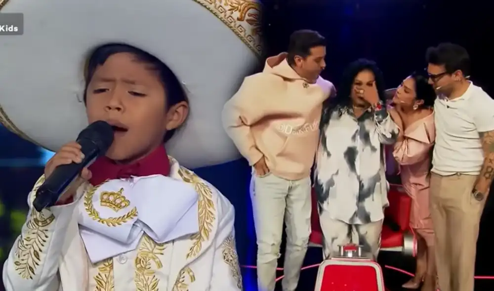 Eva Ayllón es jurado del programa "La voz kids". Foto: composición LR/ Captura Latina Eva Ayllón es jurado del programa "La voz kids". Foto: composición LR/ Captura Latina