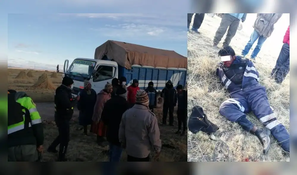 Puno. Atrapan a dos sujetos de asaltar a vehículo acopiador de leche Puno. Atrapan a dos sujetos de asaltar a vehículo acopiador de leche