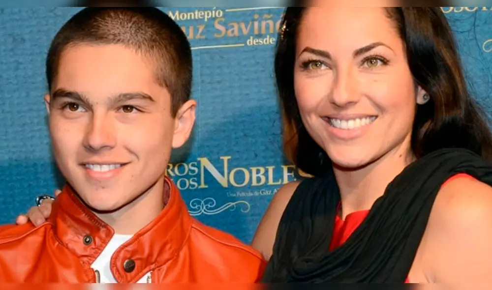 Las fotos íntimas del Hijo de Barbara Mori que retan la censura de Instagram