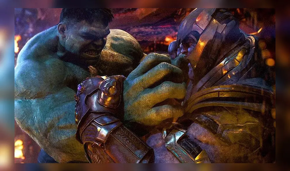 La revancha de Hulk contra Thanos iba a verse en Avengers: Endgame. La revancha de Hulk contra Thanos iba a verse en Avengers: Endgame.