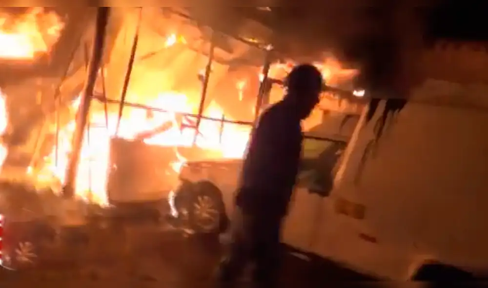 Pirotécnico causa incendio y mata a 7 perritos en Cajamarca [VIDEO]