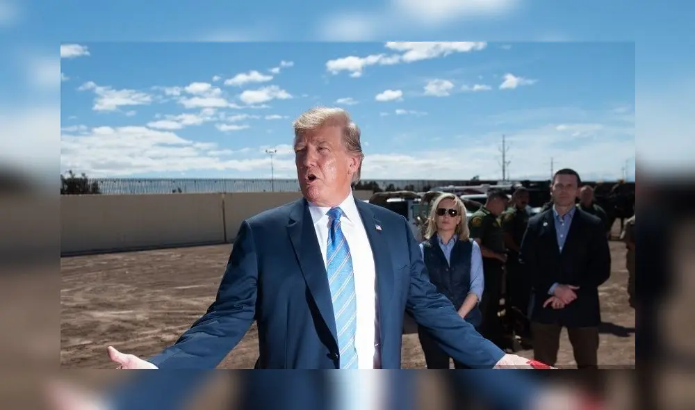 El proceso de destitución de Trump entró en una semana clave en el Congreso. Foto: AFP.