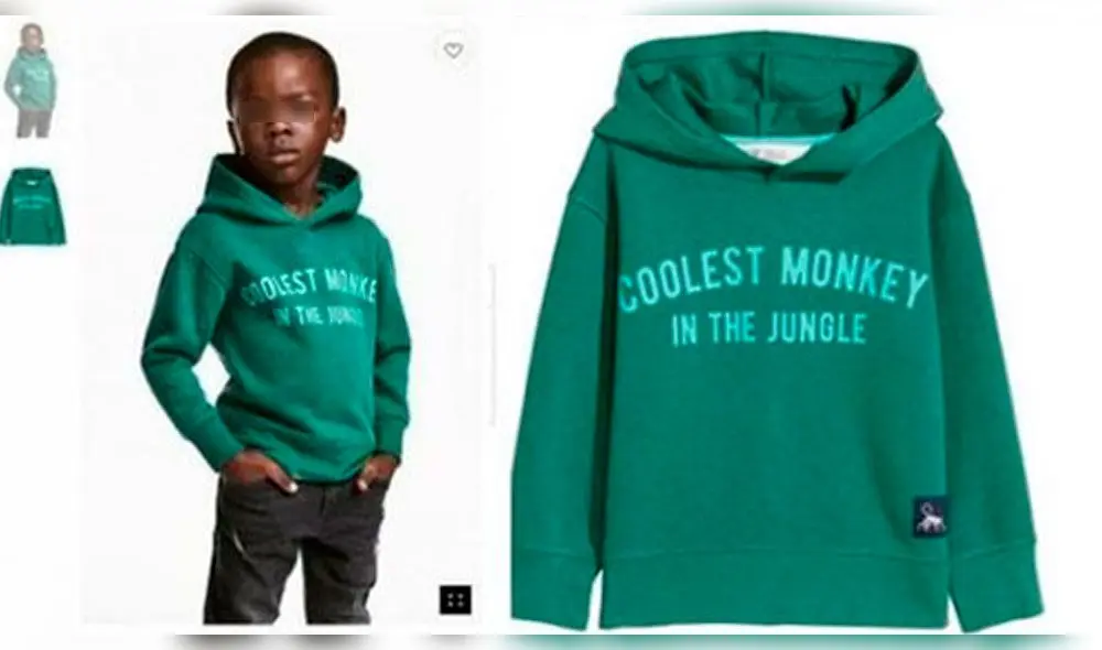 H&M se disculpó por imagen ‘racista’ en una campaña publicitaria [FOTO]