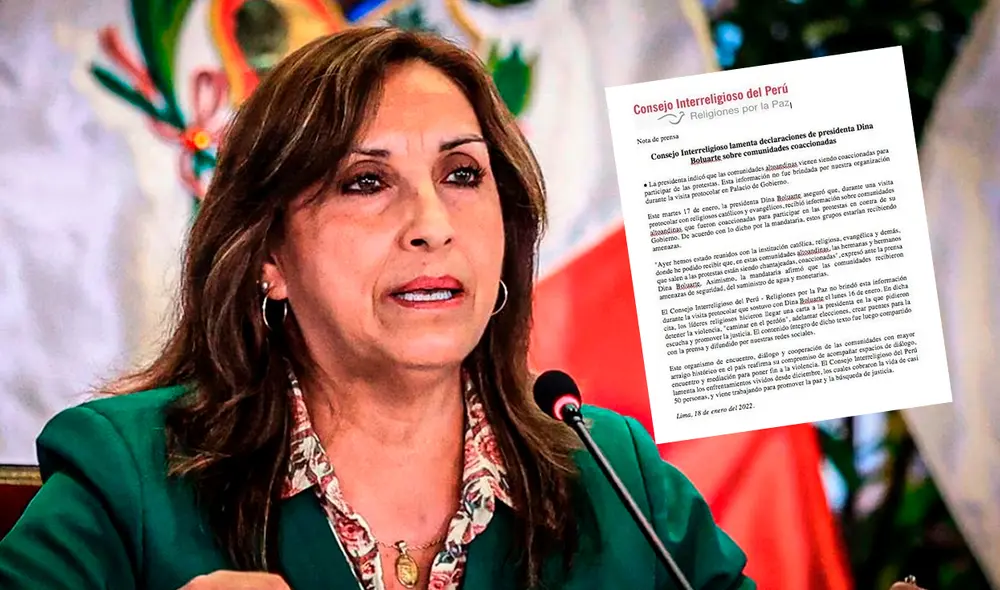 Foto: composición Diego Alva/La República/Presidencia/Consejo Interreligioso del Perú - Religiones por la Paz/Facebook