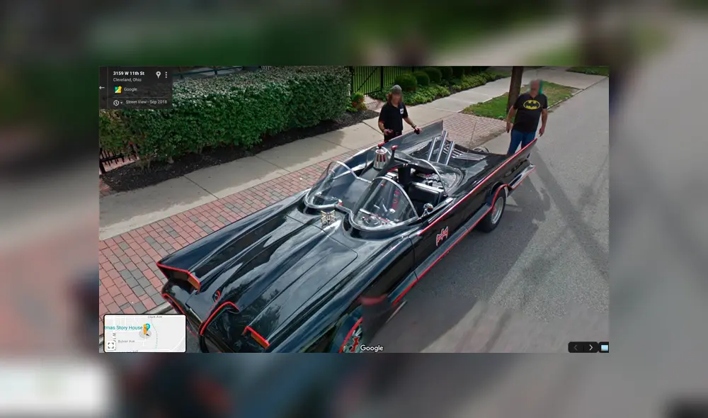 Google Maps: joven encuentra el ‘Batimóvil’ en las calles de EEUU y emociona a fans de Batman [FOTOS] 