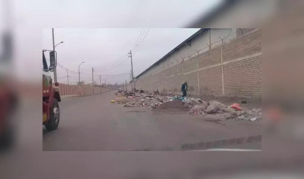 Colinas de basura detrás del Gobierno Regional del Callao [VIDEO]