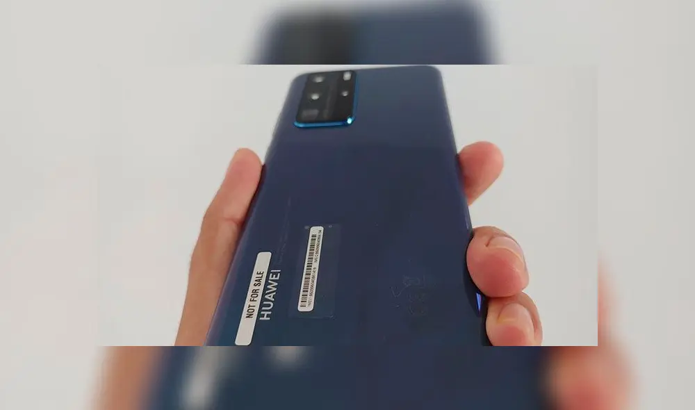 El Huawei P40 Pro integra cuatro cámaras en la parte trasera.