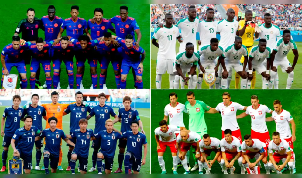 Rusia 2018: Así quedó la tabla de posiciones del Grupo H Rusia 2018: Así quedó la tabla de posiciones del Grupo H