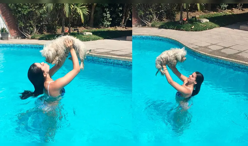 Hija de Karina Calmet presume sus atributos con sensuales fotos en bikini