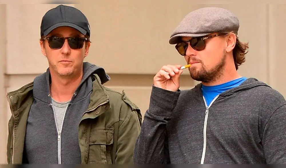 Edward Norton cuenta lo que hizo para salvar la vida de Leonardo DiCaprio Edward Norton cuenta lo que hizo para salvar la vida de Leonardo DiCaprio