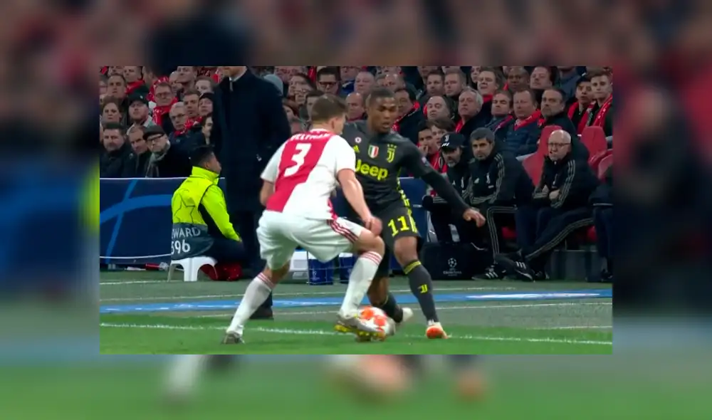 Juventus vs Ajax: mira la jugada de lujo que realizó Douglas Costa que generó aplausos [VIDEO]