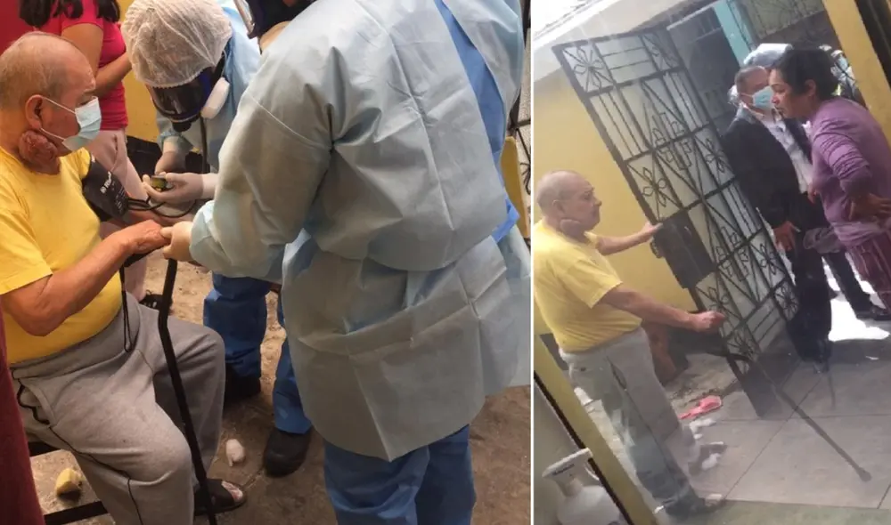 Estado de salud del hombre se deteriora cada vez más producto de su enfermedad. Foto: WhatsApp La República