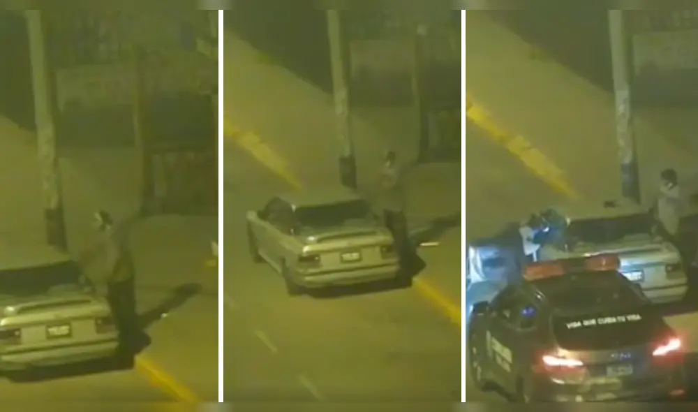 Cámaras captan robo de vehículo en Sullana.