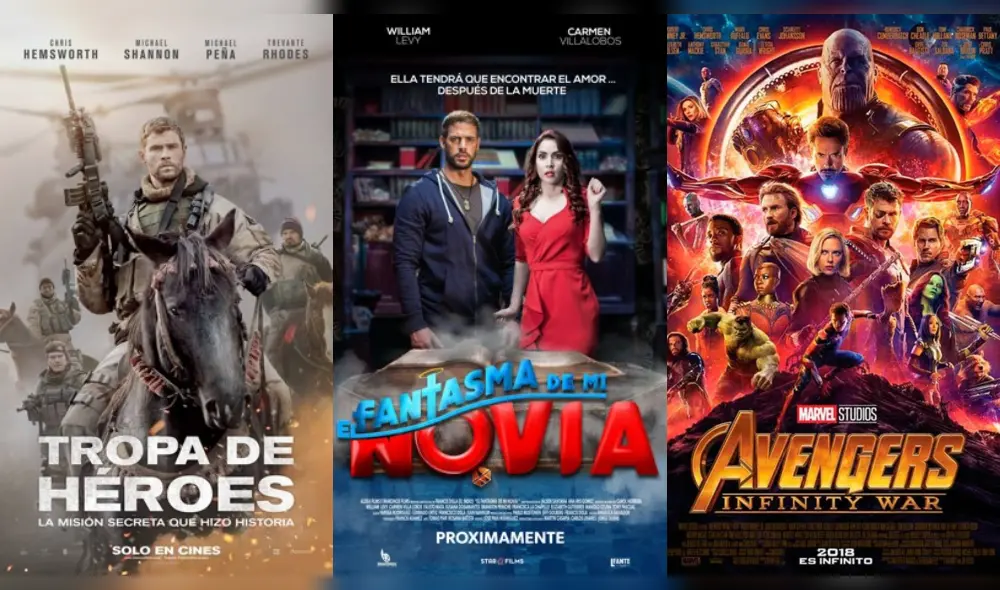 Las películas de estreno en cartelera para esta semana [TRÁILERS]