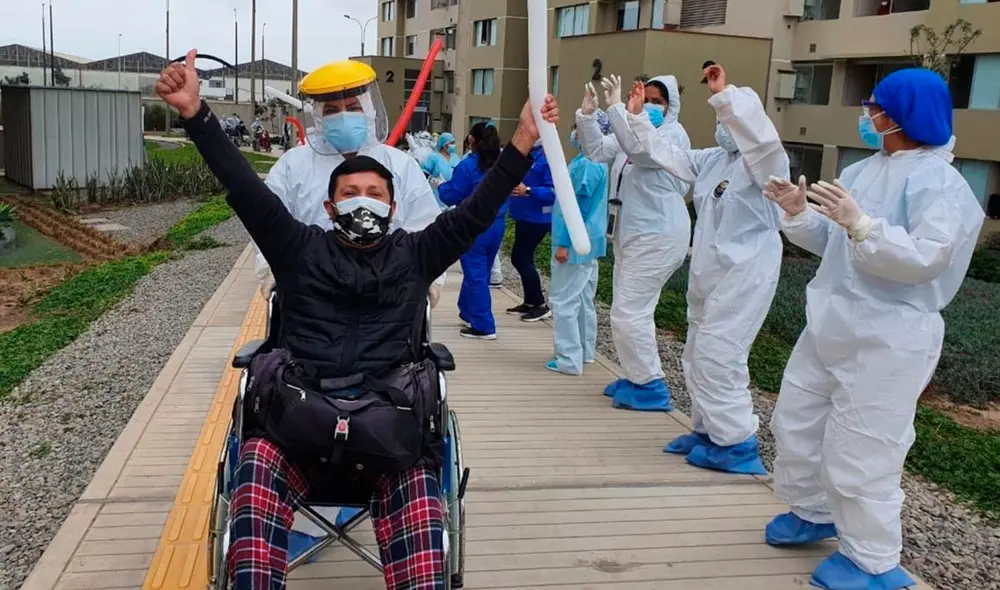 La cifra de personas dadas de alta continúa en ascenso. Foto: difusión/EsSalud.
