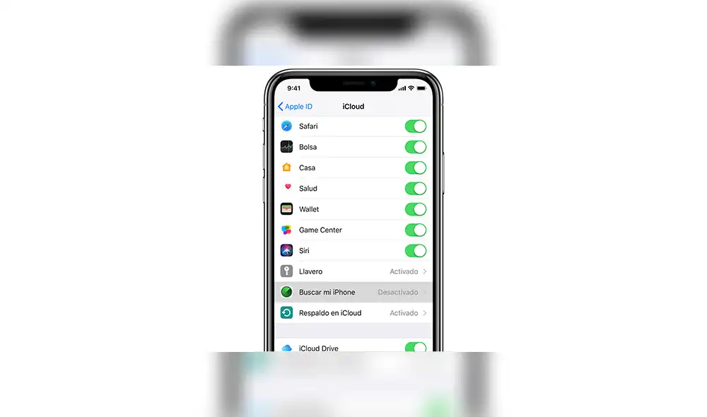 Para localizar tu iPhone, deberás tener activado previamente 'Find My'.