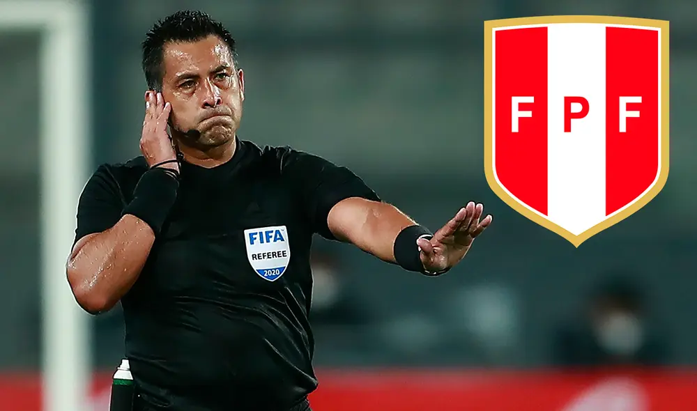 El juez chileno Julio Bascuñán cobró dos penales a favor de Brasil y expulsó a Carlos Zambrano enm el duelo contra Perú. Foto: AFP/Composición El juez chileno Julio Bascuñán cobró dos penales a favor de Brasil y expulsó a Carlos Zambrano enm el duelo contra Perú. Foto: AFP/Composición