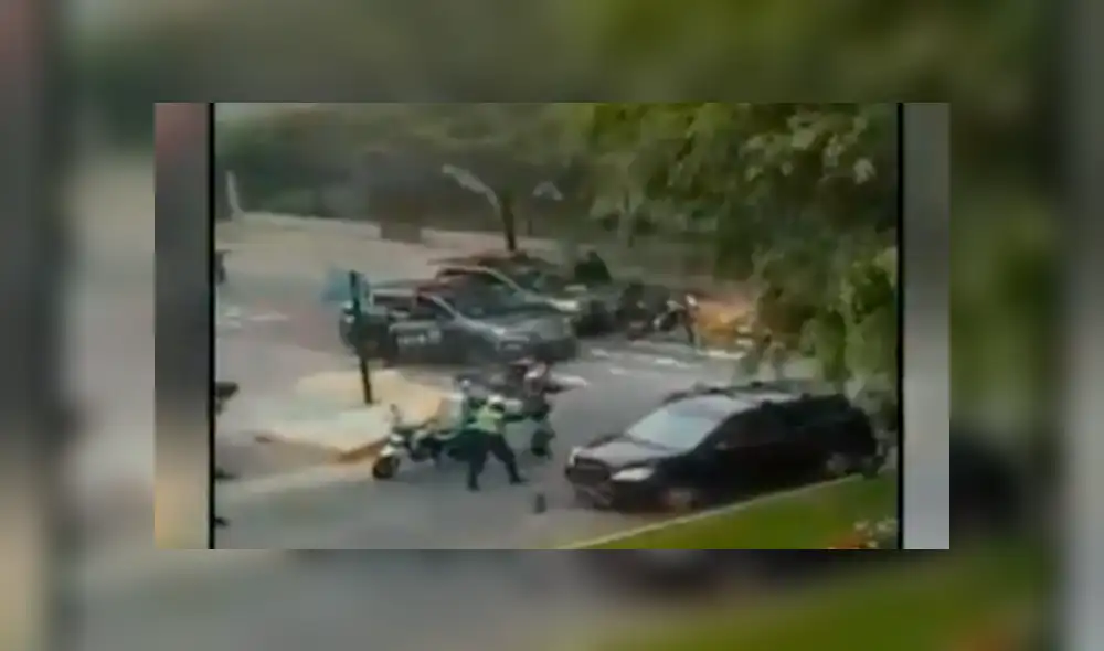 Nuevas e impactantes imágenes de persecución a delincuente en Surco [VIDEO]