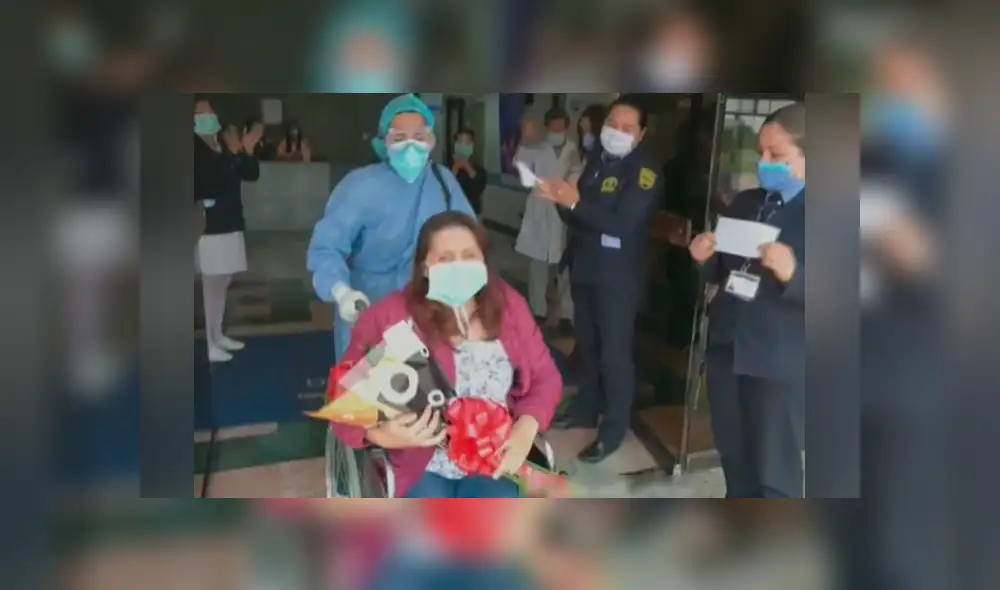Cuando venció el coronavirus, Nancy decidió volver a trabajar. (Foto: Captura)