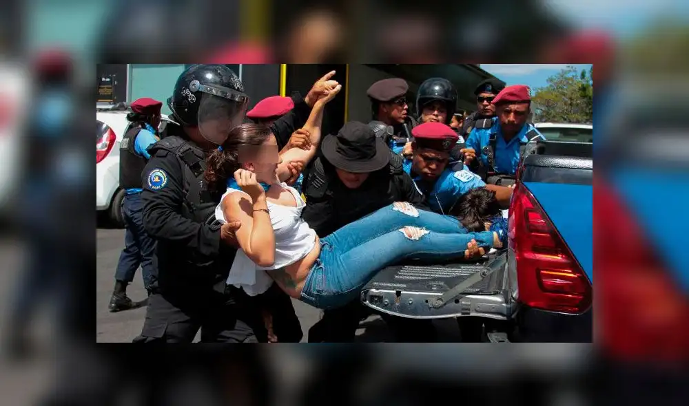Así fue la brutal represión de la policía orteguista contra manifestantes [VIDEOS]