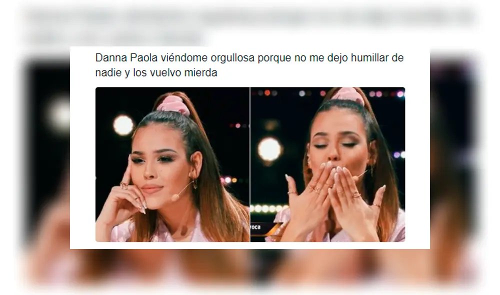 Danna Paola y los hilarantes memes tras ser insultada por concursante de “La Academia” [FOTOS]