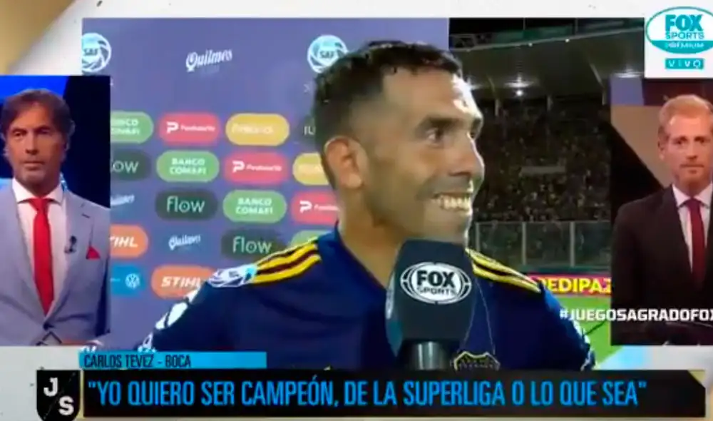 Carlos Tévez dejó callado a Martín Liberman en plena entrevista. Foto: Captura Carlos Tévez dejó callado a Martín Liberman en plena entrevista. Foto: Captura