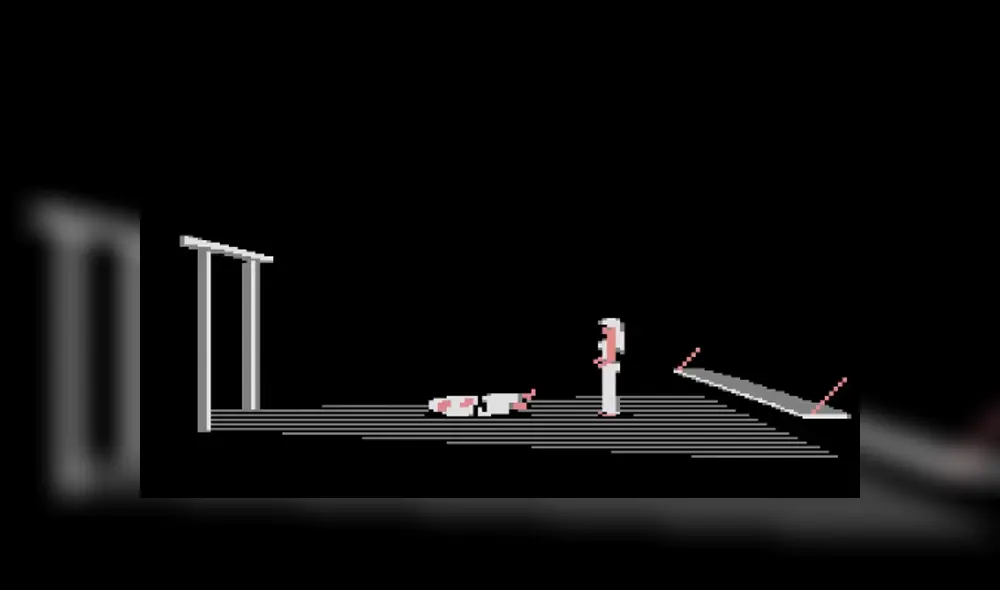 Desliza para ver los finales de Karateka, uno de los videojuegos más populares de la NES. Foto: Captura. Desliza para ver los finales de Karateka, uno de los videojuegos más populares de la NES. Foto: Captura.