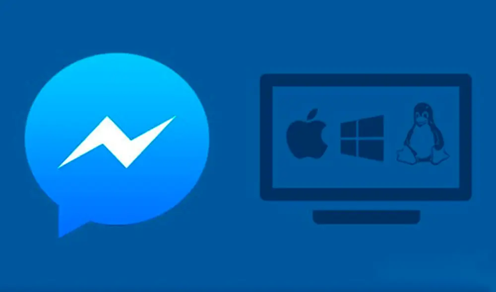 Facebook Messenger para escritorio está disponible para Windows y Mac.