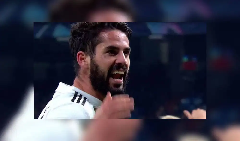 El criticado gesto de Isco a los hinchas del Real Madrid en la Champions League [VIDEO]