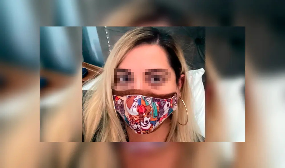 La mujer se encuentra aislada. Foto: Infobae