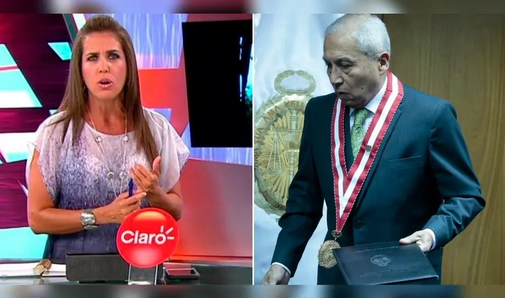 Pamela Vértiz a Pedro Chávarry: "El señor cree que el peruano es estúpido"