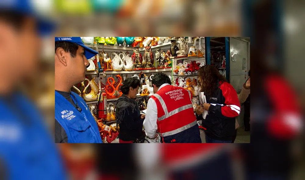 MML y Sunafil realizaron operativo de formalización laboral en Cercado de Lima