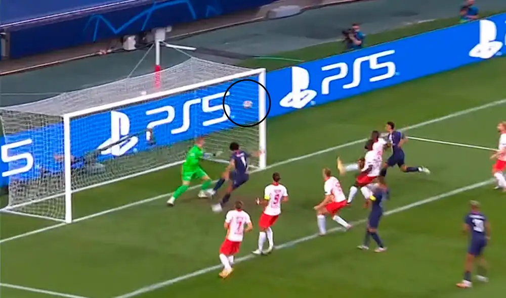 Marquinhos abrió el marcador del partido entre PSG y RB Leipzig por semifinales de la Champions League. Foto: Fox Sports Marquinhos abrió el marcador del partido entre PSG y RB Leipzig por semifinales de la Champions League. Foto: Fox Sports