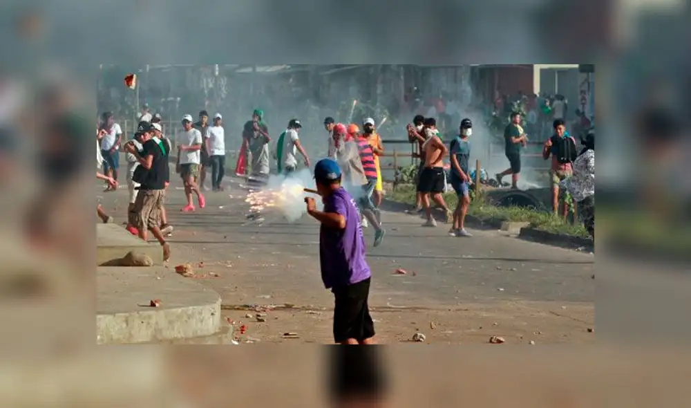 Protestas en Bolivia. Foto: AFP. Protestas en Bolivia. Foto: AFP.