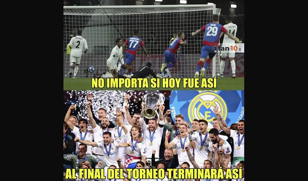 Real Madrid perdió ante CSKA Moscú por la Champions y los memes invadieron la redes [FOTOS]