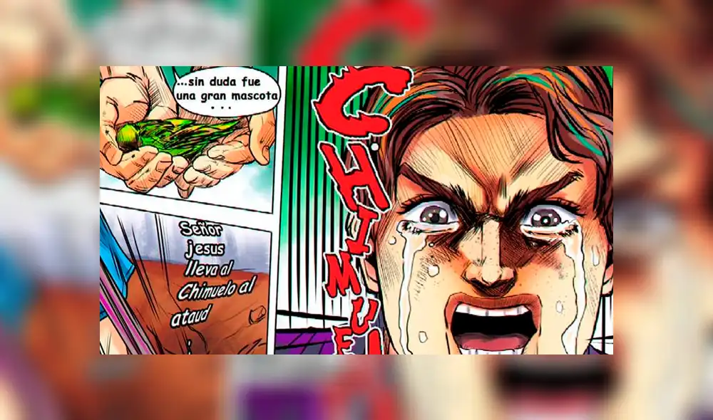 Facebook: crean manga de ‘Adiós Chimuelo’ dibujado al estilo de JoJo’s [FOTOS]