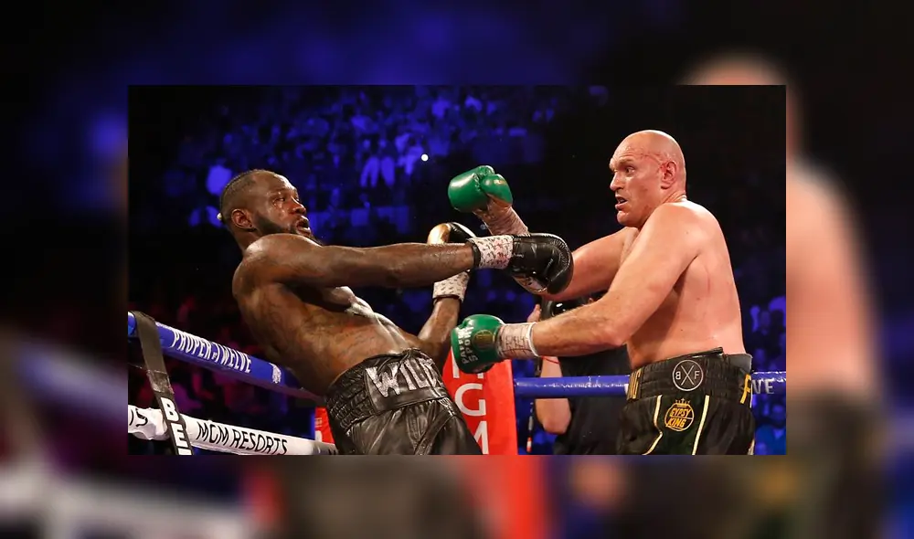 Boxeador Tyson Fury probó la sangre de su contrincante Deontay Wilder [VIDEO]